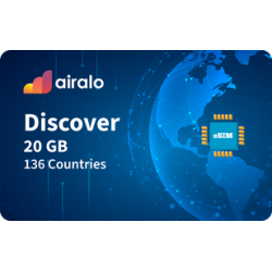 Airalo Discover Global 20GB Data eSIM