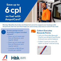 FBAA Members can save up to 6cpl on fuel with AmpolCard*