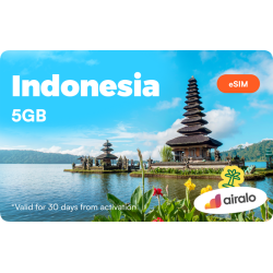 Airalo Indonesia 5GB Data eSIM