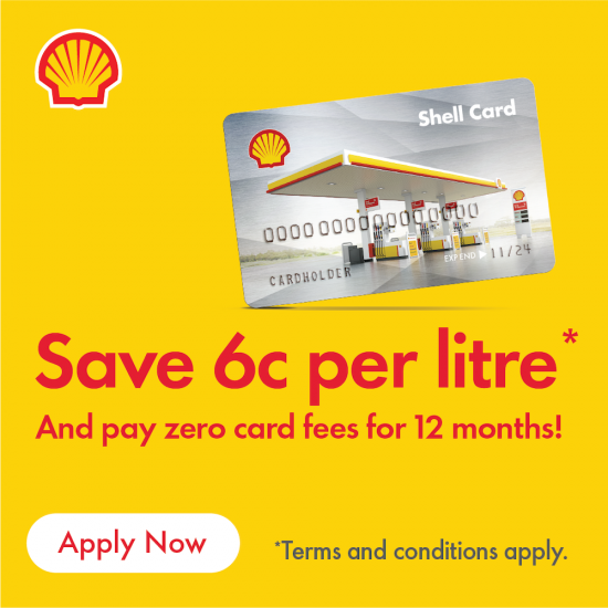 FBAA Members save 6c per litre of fuels with Shell Card!